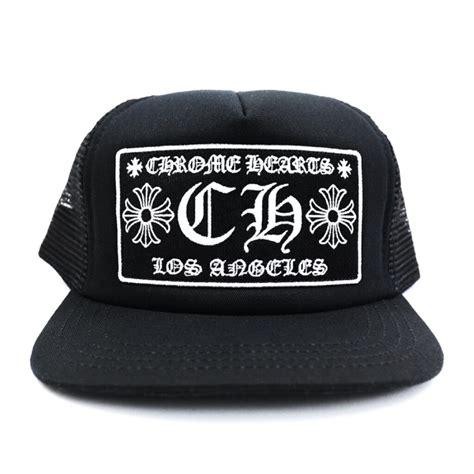 Chrome Hearts CH Los Angeles Trucker Hat – Black – Chrome Hearts CO