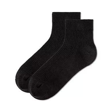 Little Kids Girls' Thin Ribbed Cotton Kids Anklet Sock