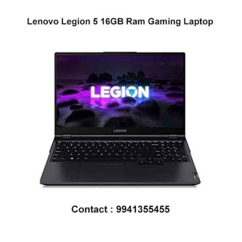 Lenovo Legion 5 16GB Ram Gaming Laptop Price Chennai|Lenovo Laptop ...