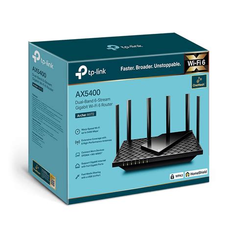 Archer AX72 | AX5400 Dual-Band Gigabit Wi-Fi 6 Router | TP-Link India