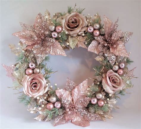 10+ Rose Gold Xmas Decorations - DECOOMO