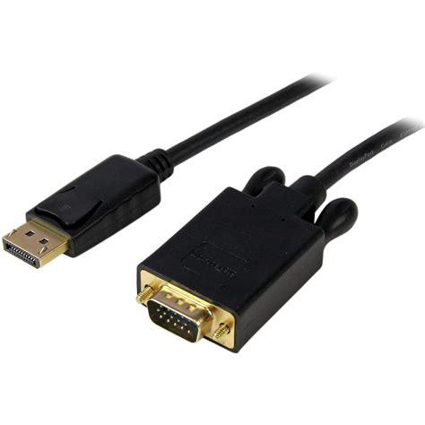StarTech.com 10 ft DisplayPort to VGA Adapter Cable - DP to VGA Video ...