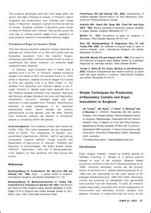 Simple techniques for production of secondary conidia and ergot ...