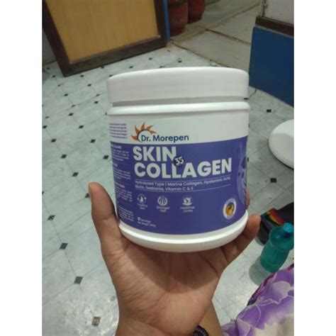 Buy Dr. Morepen Marine Skin Collagen Protein Pineapple 250gm (Jar ...