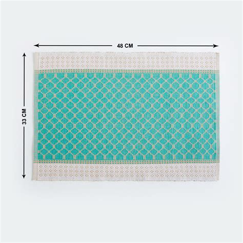 Buy Myra Diamond Set of 2 Cotton Placemats from Home Centre at just INR ...