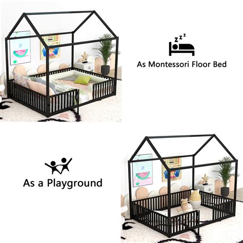 Snapklik.com : Full Floor Bed