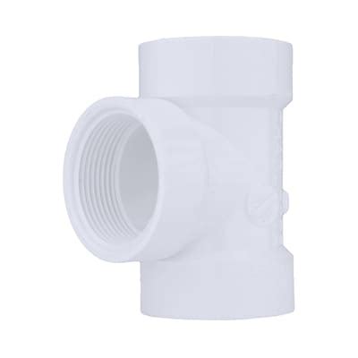 Cleanout tee PVC DWV Pipe & Fittings at Lowes.com