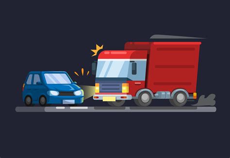 Truck Accident Clipart