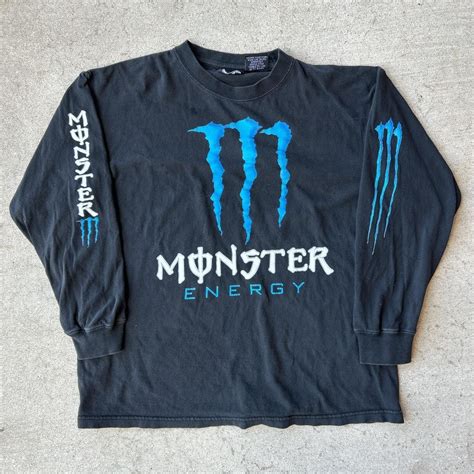 Y2K Monster Energy Longsleeve. Super sick shirt in... - Depop | Dream ...