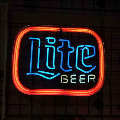 LITE BEER, NEON SIGN