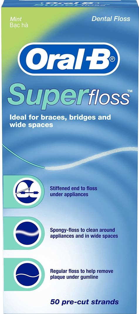 Oral-B Super Floss Mint 30m • Hitta bästa priserna