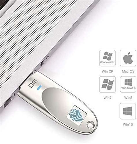 DM PD062 High-Speed USB3.0 Recognition Fingerprint Encrypted 32GB ...