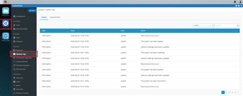 System Log Data 的图像结果
