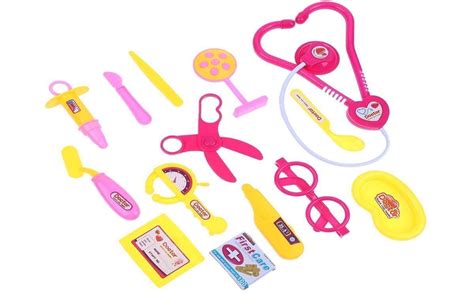 Buy rayfin plastic playset kit with fold able suitcase, compact medical ...