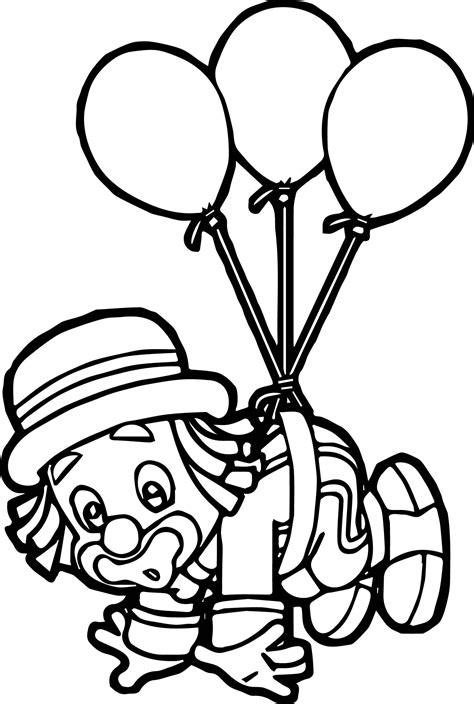 Printable Clown Coloring Pages - Printable And Enjoyable Learning