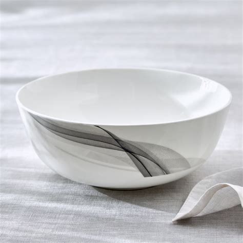 Buy Lucas Helix Bone China Printed Serving Bowl - 1.2L from Home Centre ...
