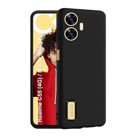 CEDO Realme C55 / Narzo N55 (5G) Back Cover | Camera Bump Protection ...