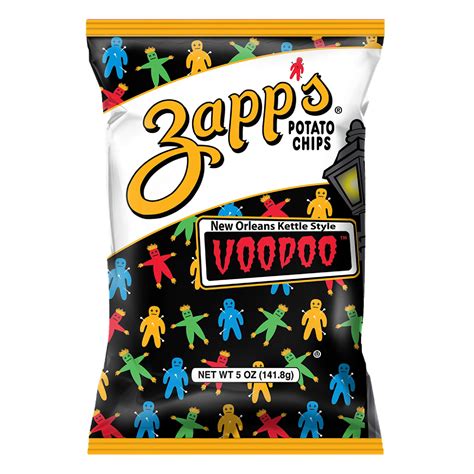 Amazon.com: Zapp’s New Orleans Kettle-Style Potato Chips, Voodoo Flavor ...