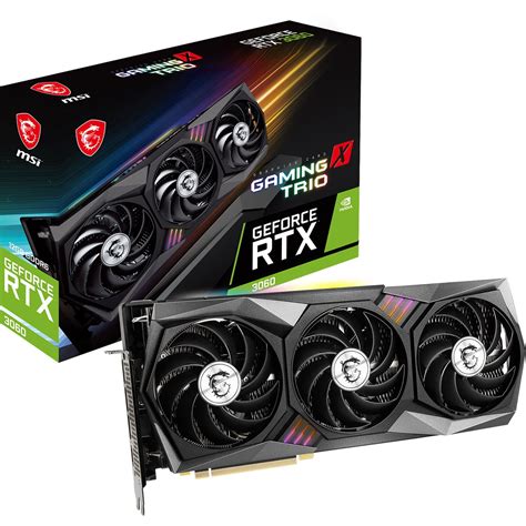 MSI RTX 3060 GAMING X TRIO 12G Graphics Card India | Ubuy