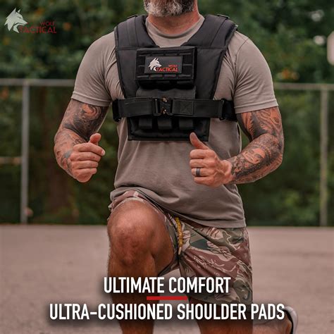 Snapklik.com : WOLF TACTICAL Weighted Training Vest - Weighted Vest Men ...