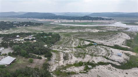 Photos: Medina Lake nearly empty as hot, dry summer looms