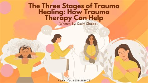 The Three Stages of Trauma Healing: How Trauma Therapy Can Help - Peak Resilience Counselling