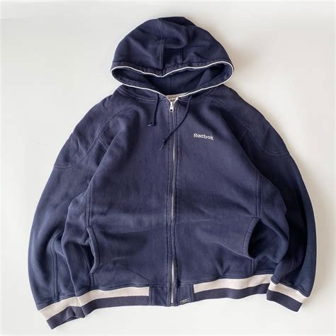 00s Reebok Thermal Zip Hoodie | minnatakusanmitene