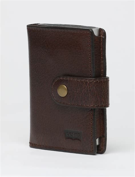 Men's Brown Solid Card Holder – Levis India Store