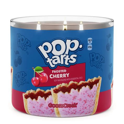 Frosted Cherry Pop-Tart Large 3-Wick Candle – Replay Toys LLC