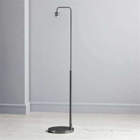 Two West Elm Sculptural Glass Floor Lamps - AptDeco