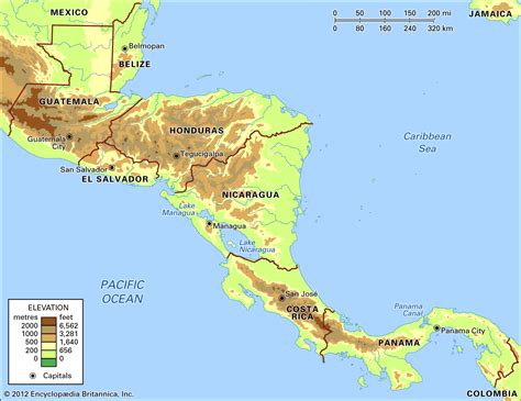 Central America | Map, Facts, Countries, & Capitals | Britannica