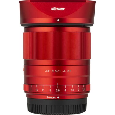 Viltrox AF 56mm f/1.4 XF Lens for FUJIFILM X (China Red Limited Edition ...