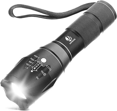 Dotcom yIFeNG Tactical Flashlight,Ultra Bright LED Flashlight with ...