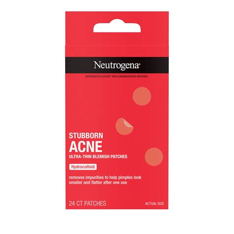 Customer Reviews: Neutrogena Stubborn Acne Hydrocolloid Blemish Patches ...