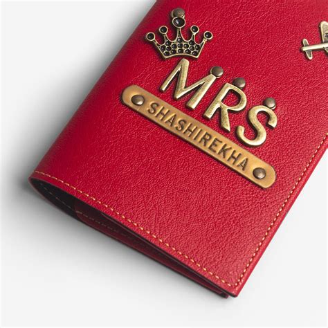 Buy Personalised Couple Passport Covers in India - The Messy Corner