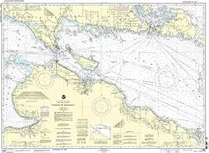 NOAA Chart 14880: Straits of Mackinac : Amazon.in: Sports, Fitness ...