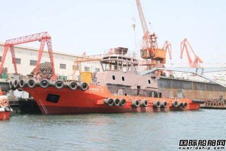 青岛武船两艘全回转拖轮整船吊装下水 - 在建新船 - 国际船舶网