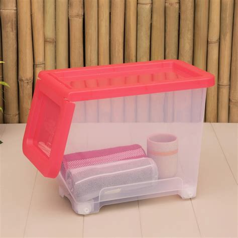 Buy REGAN MALLORY Solid Stackable Storage Bin from Home Centre at just ...