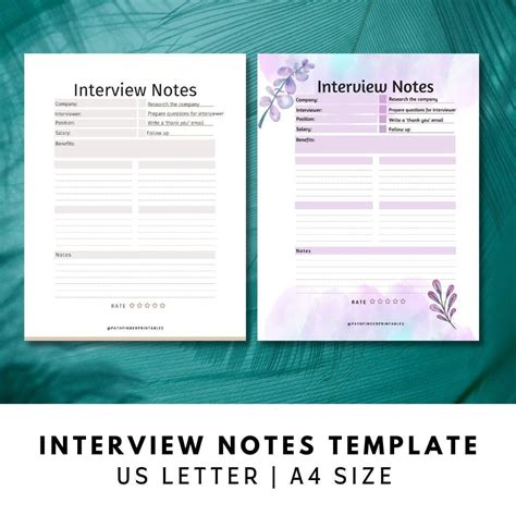 Image result for Interview Note