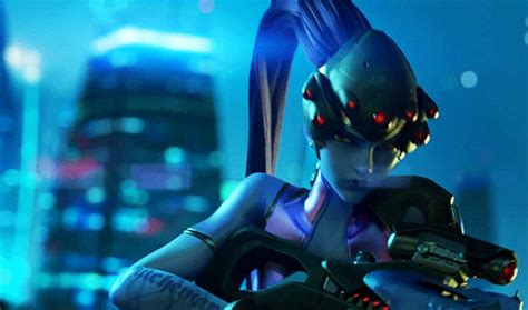 Download Widowmaker (Overwatch) Video Game Overwatch Futuristic Neon ...