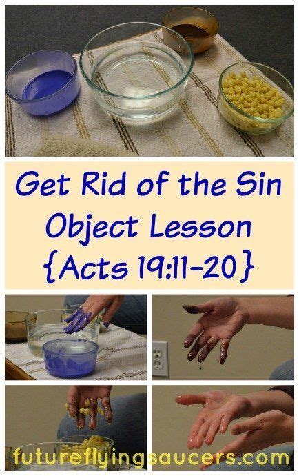 Image result for Object Lesson On Sin