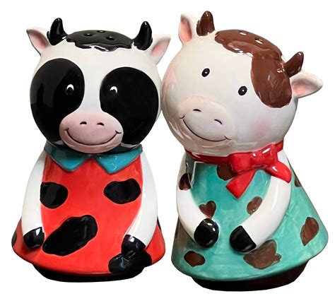 Udderly Cute Cows Salt & Pepper Set – Streamline