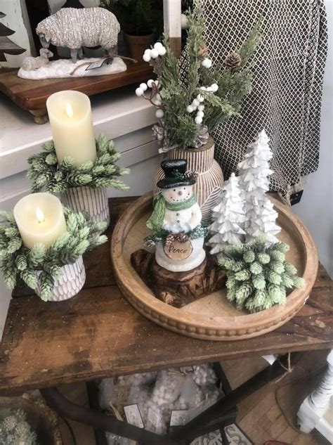 Image result for Rustic Christmas Table Decorations