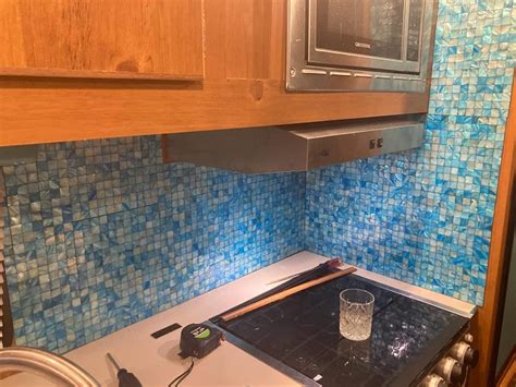 Buy HomeyMosaic Shell Backsplash Peel and Stick Tile Mother of Pearl ...