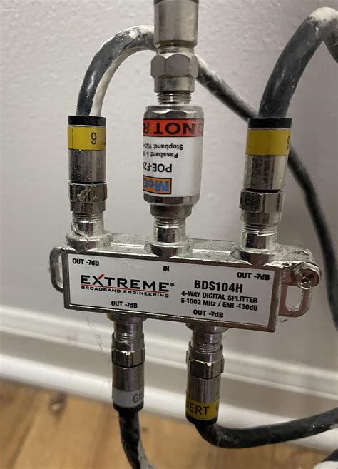 Need to plug in a new Xfinity XB7-T modem/router and the only live coaxial ports are full. Do I ...