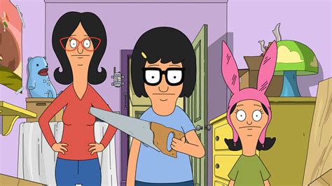 Download Bobs Burgers Tina With Saw Wallpaper | Wallpapers.com