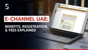 E-Channel UAE - Benefits, Services, Registration & Fees in 2026