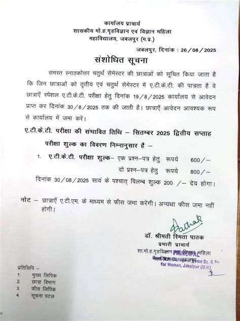 Govt. M. H. College of Home Science and Science for Women Autonomous ...