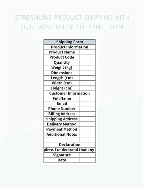 Image result for Shipping Request Form Template Excel