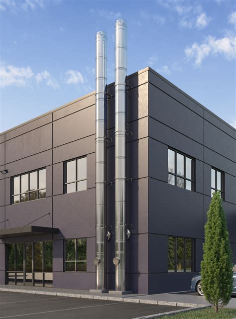 ICS - The double-walled stainless steel gas flue system